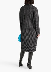 Missoni - Metallic crochet-knit coat - Black - IT 36