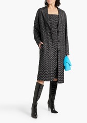 Missoni - Metallic crochet-knit coat - Black - IT 36