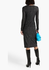 Missoni - Metallic crochet-knit dress - Black - IT 40