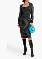 Missoni - Metallic crochet-knit dress - Black - IT 40