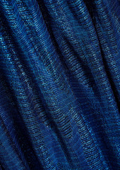 Missoni - Metallic crochet-knit halterneck maxi dress - Blue - IT 38