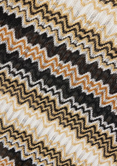 Missoni - Metallic crochet-knit maxi dress - Metallic - IT 44