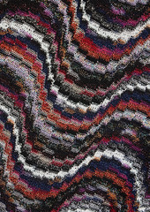 Missoni - Metallic crochet-knit mini dress - Black - IT 36