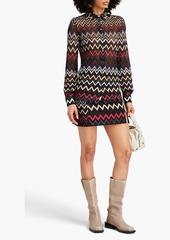 Missoni - Metallic crochet-knit shirt - Black - IT 36