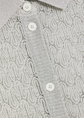 Missoni - Metallic crochet-knit shirt - Metallic - IT 42
