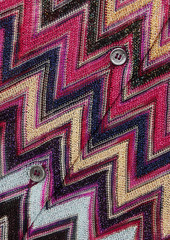 Missoni - Metallic crochet-knit shirt - Pink - IT 40