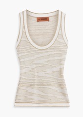 Missoni - Metallic crochet-knit tank - Neutral - IT 44