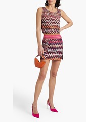 Missoni - Metallic crochet-knit top - Orange - IT 38