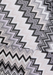 Missoni - Metallic crochet-knit midi dress - Gray - IT 40