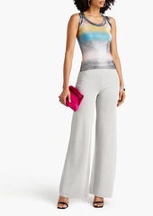 Missoni - Metallic space-dyed knitted tank - Blue - IT 36