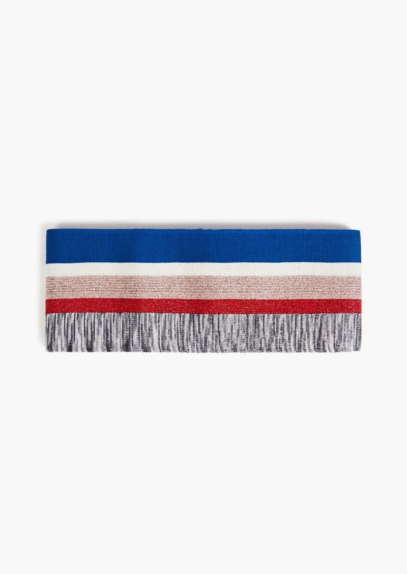 Missoni - Metallic striped knitted belt - Blue - S