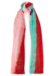 Missoni - Striped cashmere scarf - Purple - OneSize
