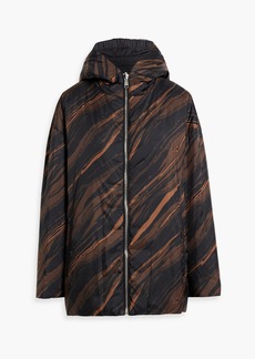 Missoni - Printed shell hooded coat - Brown - IT 42