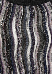 Missoni - Sequin-embellished crochet-knit halterneck top - Purple - IT 44