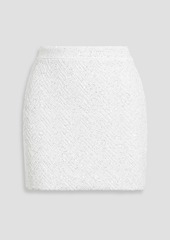 Missoni - Sequin-embellished crochet-knit mini skirt - White - IT 40