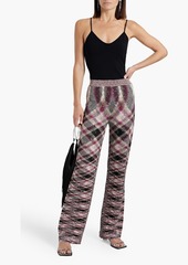 Missoni - Sequin-embellished jacquard-knit straight-leg pants - Black - IT 40