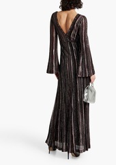 Missoni - Sequin-embellished metallic crochet-knit maxi dress - Black - IT 40