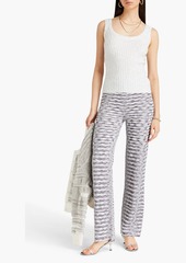 Missoni - Sequin-embellished ribbed-knit tank - White - IT 40