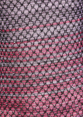 Missoni - Embellished crochet-knit maxi dress - Pink - IT 42