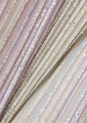 Missoni - Sequin-embellished striped crochet-knit maxi dress - Purple - IT 38