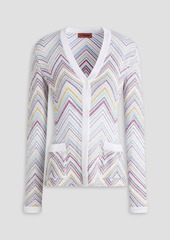 Missoni - Sequined crochet-knit cardigan - White - IT 38