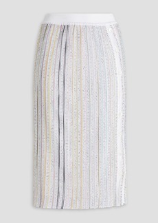 Missoni - Sequined crochet-knit skirt - White - IT 38