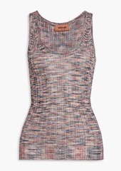 Missoni - Space-dyed crochet-knit tank - Multicolor - IT 40