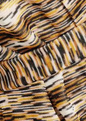 Missoni - Space-dyed crochet-knit wool-blend cardigan - Orange - IT 40