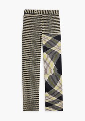 Missoni - Space-dyed knitted straight-leg pants - Green - IT 38