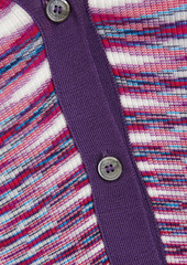 Missoni - Space-dyed silk cardigan - Purple - IT 44