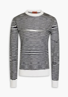 Missoni - Space-dyed silk sweater - Black - IT 44