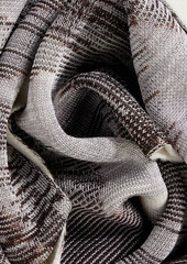 Missoni - Space-dyed wool-blend scarf - Gray - OneSize