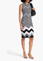 Missoni - Striped cotton-blend dress - Black - IT 46