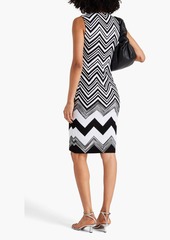 Missoni - Striped cotton-blend dress - Black - IT 46