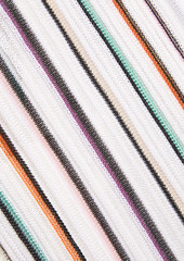 Missoni - Striped crochet-knit dress - White - IT 36