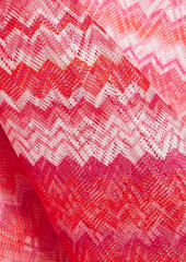 Missoni - Striped crochet-knit top - Pink - IT 38