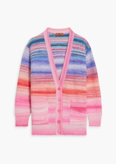 Missoni - Striped wool-blend cardigan - Pink - IT 38