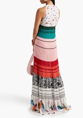 Missoni - Tiered printed crochet-knit maxi dress - Multicolor - IT 40