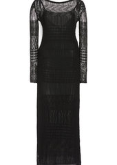 Missoni - Women's Crocheted Maxi Dress - Black - Moda Operandi