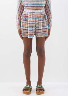 Missoni - Zigzag-print Shorts - Womens - Multi - 38 IT