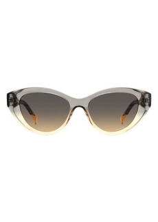 Missoni 53mm Oval Cat Eye Sunglasses