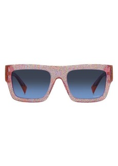 Missoni 53mm Rectangular Sunglasses