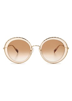 Missoni 54mm Gradient Round Sunglasses in Sand Red Gold/Brown Gradient at Nordstrom Rack