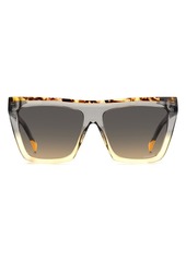Missoni 59mm Gradient Flat Top Sunglasses in Grey Ochre/Brown Sh Ochre at Nordstrom Rack