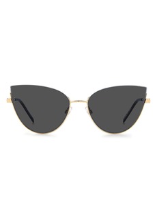 Missoni 60mm Cat Eye Sunglasses in Gold/Grey at Nordstrom Rack