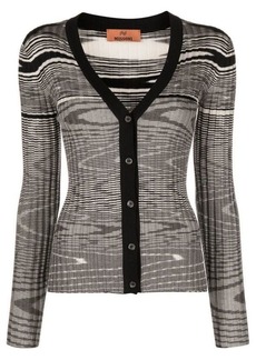 MISSONI Buttoned cashmere and silk blend cardigan