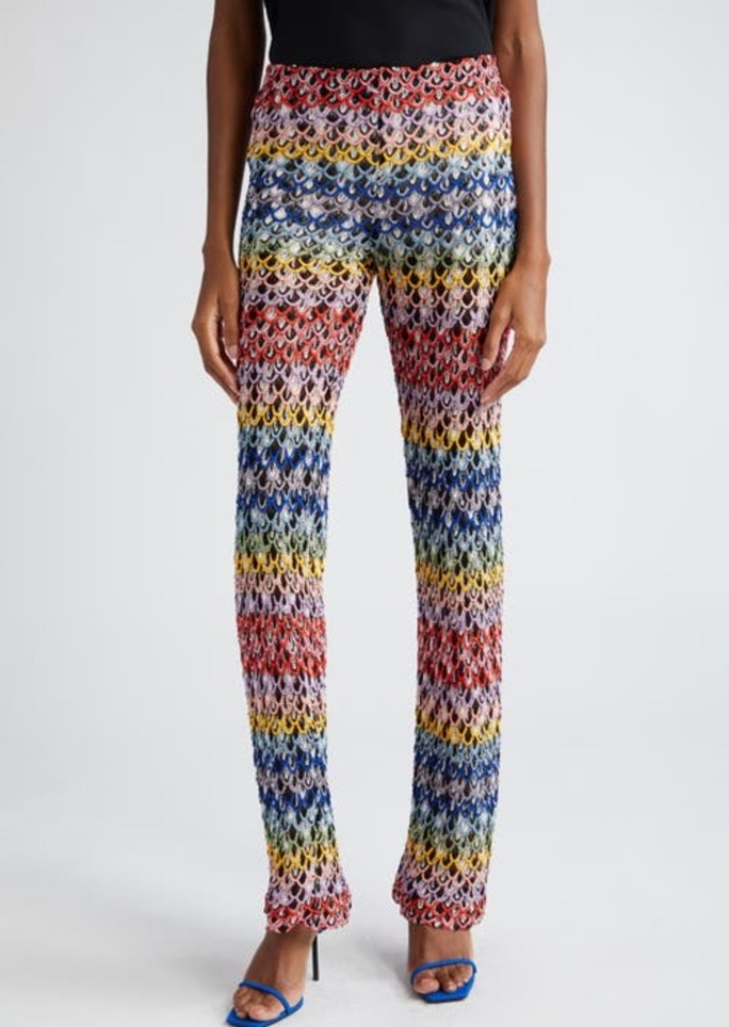 Missoni Colorful Loop Knit Trousers