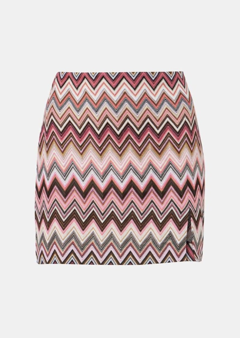 Missoni Cotton-blend miniskirt