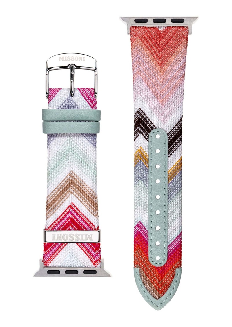 Missoni Fabric Apple Watch Strap