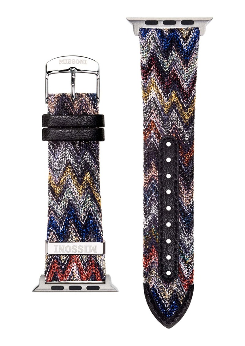 Missoni Fabric Apple Watch Strap